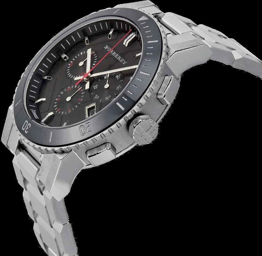 Montre Burberry BU9380 homme vue de profil