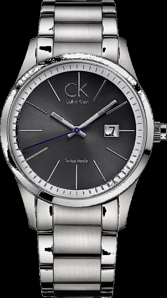Montre Calvin Klein K2246107 homme cadran noir bracelet acier inoxydable