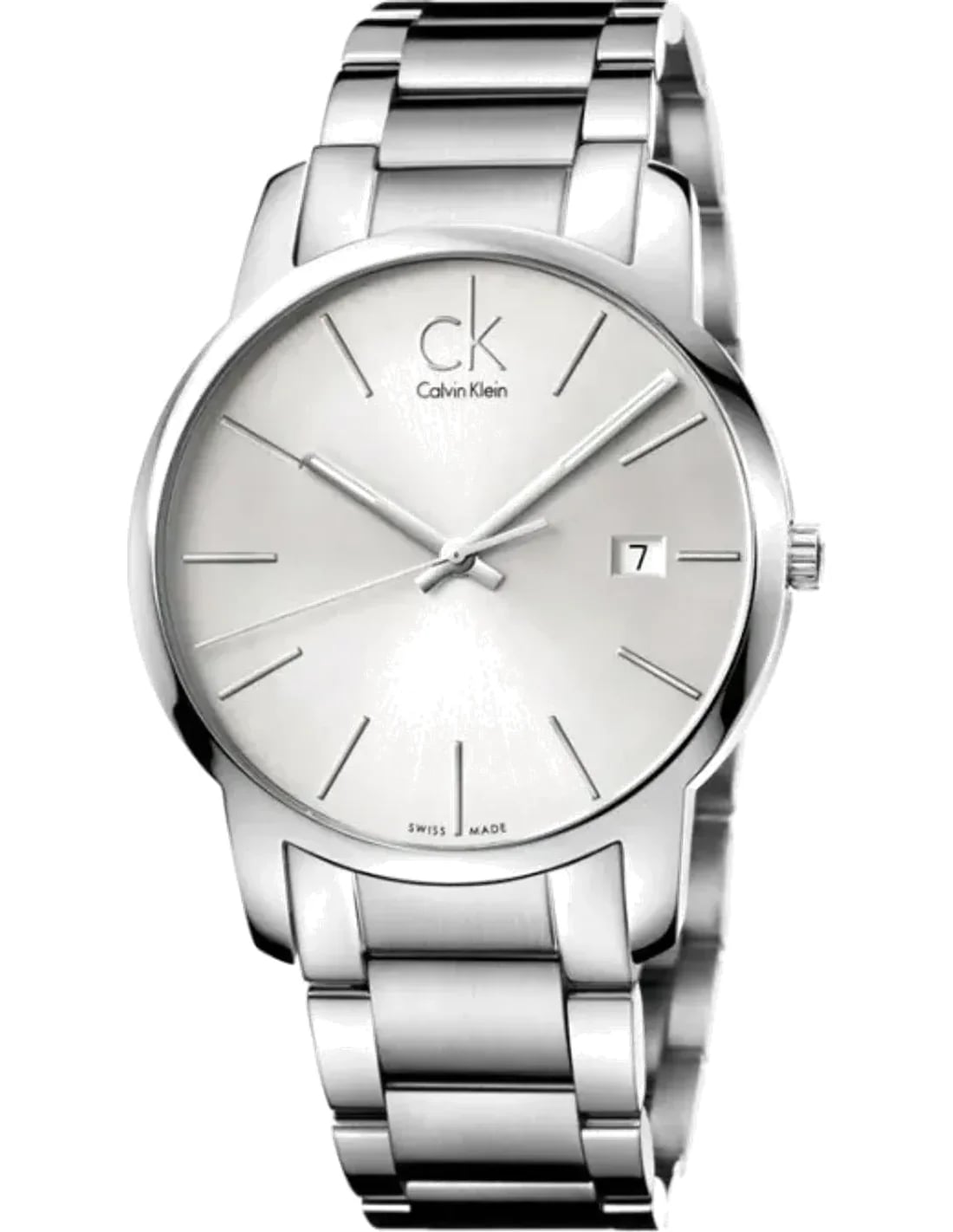Montre Calvin Klein K2G2G146 homme cadran argent bracelet acier inoxydable