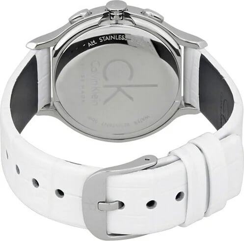 Montre Calvin Klein K2U291L6 femme détail cadran argent