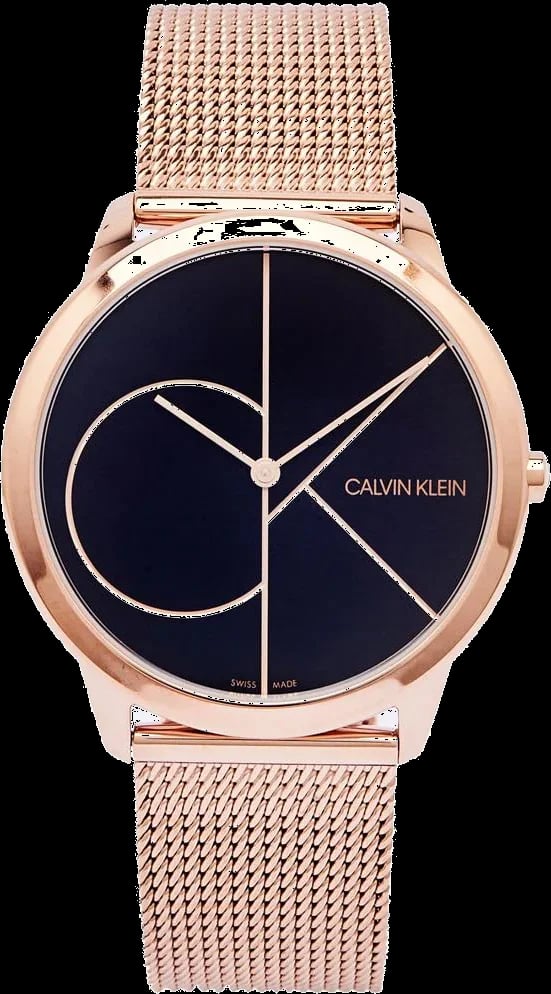 Montre Calvin Klein K3M21621 femme cadran noir bracelet acier inoxydable