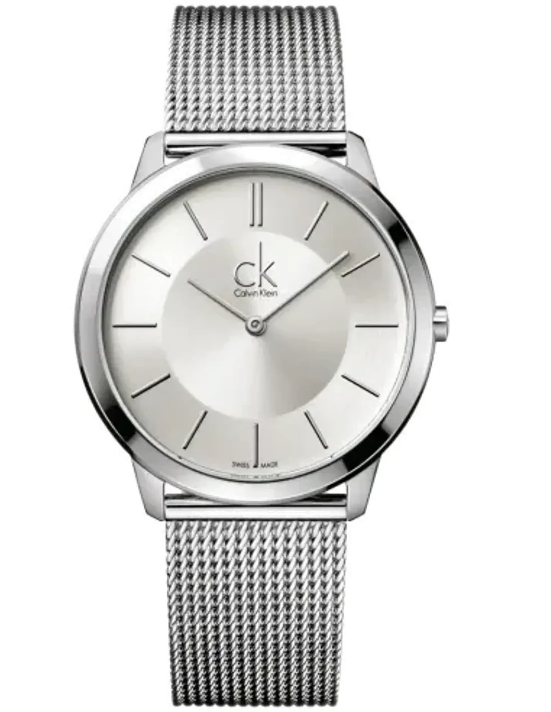 Montre Calvin Klein K3M22126 femme cadran argent bracelet acier inoxydable