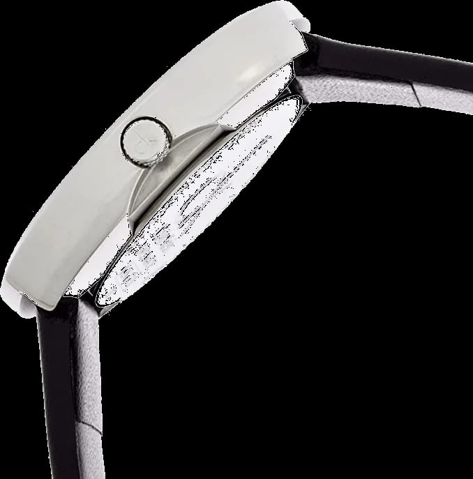 Montre Calvin Klein K3N231C1 29mm profil boîtier argenté boucle ardillon