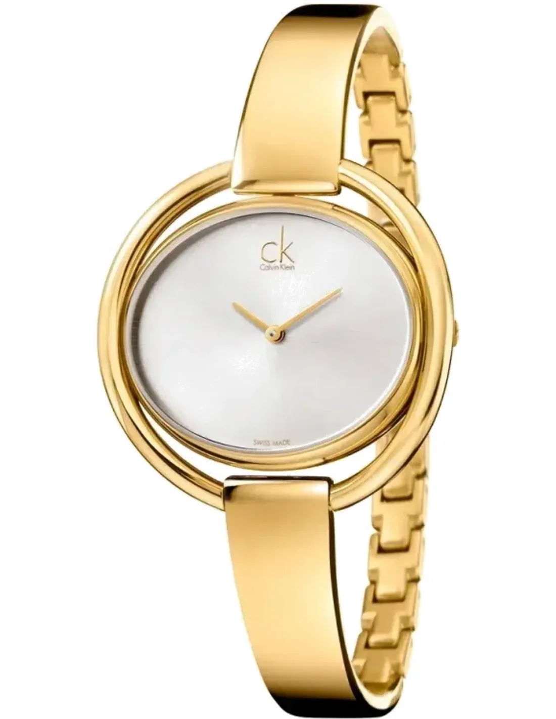 Montre Calvin Klein K4F2N516 femme cadran argent bracelet acier inoxydable