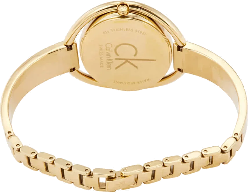 Montre Calvin Klein K4F2N516 femme détail cadran argent