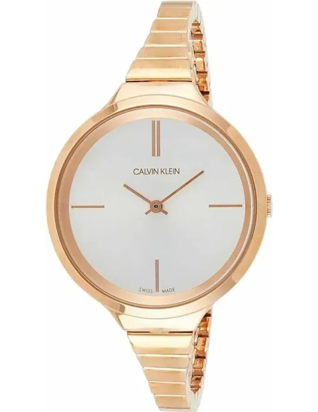 Montre Calvin Klein K4U23626 femme cadran argent bracelet acier inoxydable