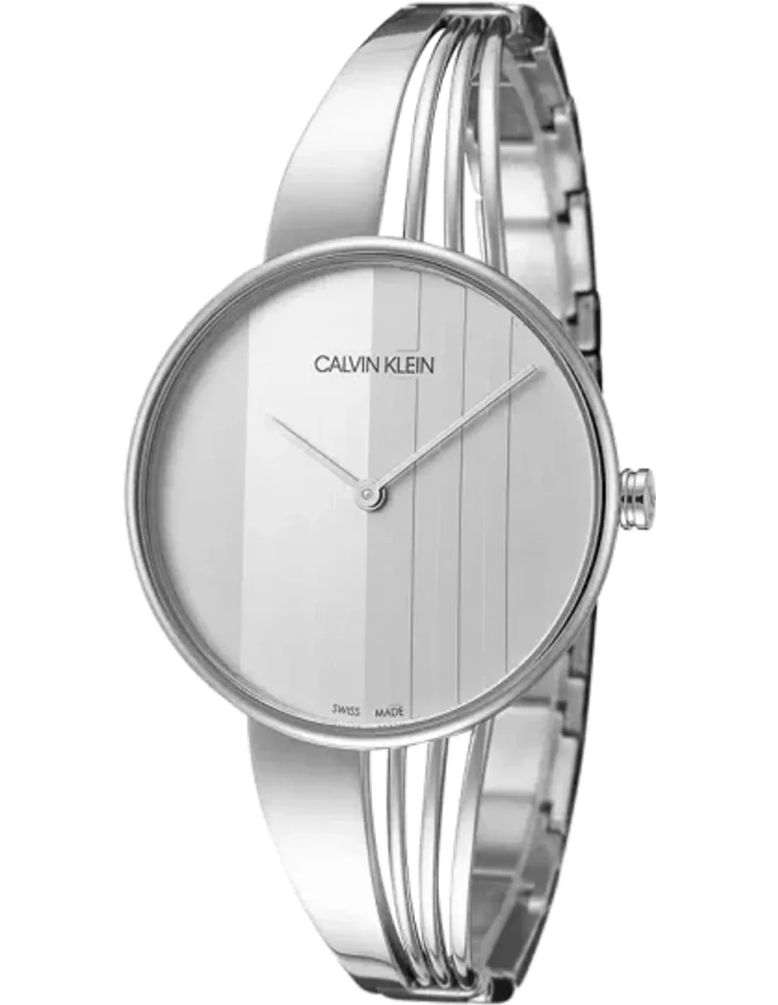 Montre Calvin Klein K6S2N116 femme cadran argent bracelet acier inoxydable