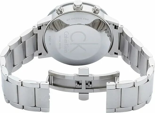 Montre Calvin Klein K7627161 homme détail cadran noir