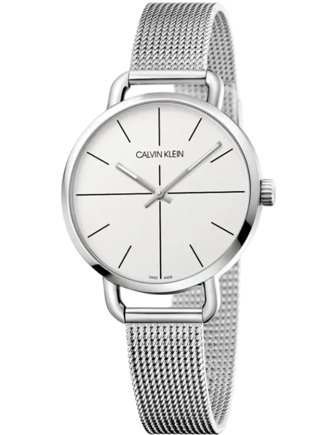 Montre Calvin Klein K7B23126 femme cadran argent bracelet acier inoxydable