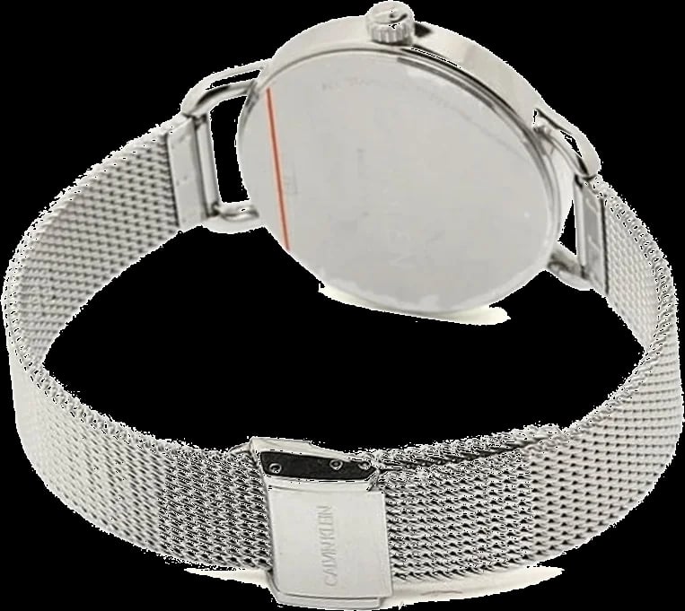 Montre Calvin Klein K7B23126 femme verso boîtier argent