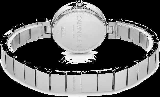 Montre Calvin Klein K8G23141 femme détail cadran noir