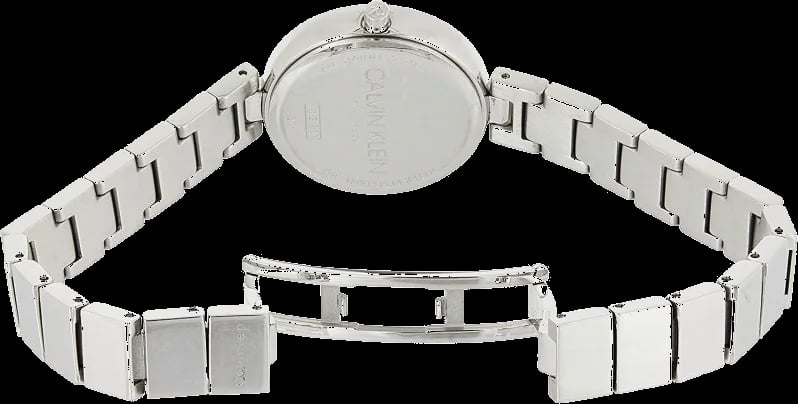 Montre Calvin Klein K8G23141 femme verso boîtier argent
