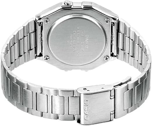 Montre Casio A159WEA-9EF unisexe détail cadran marron