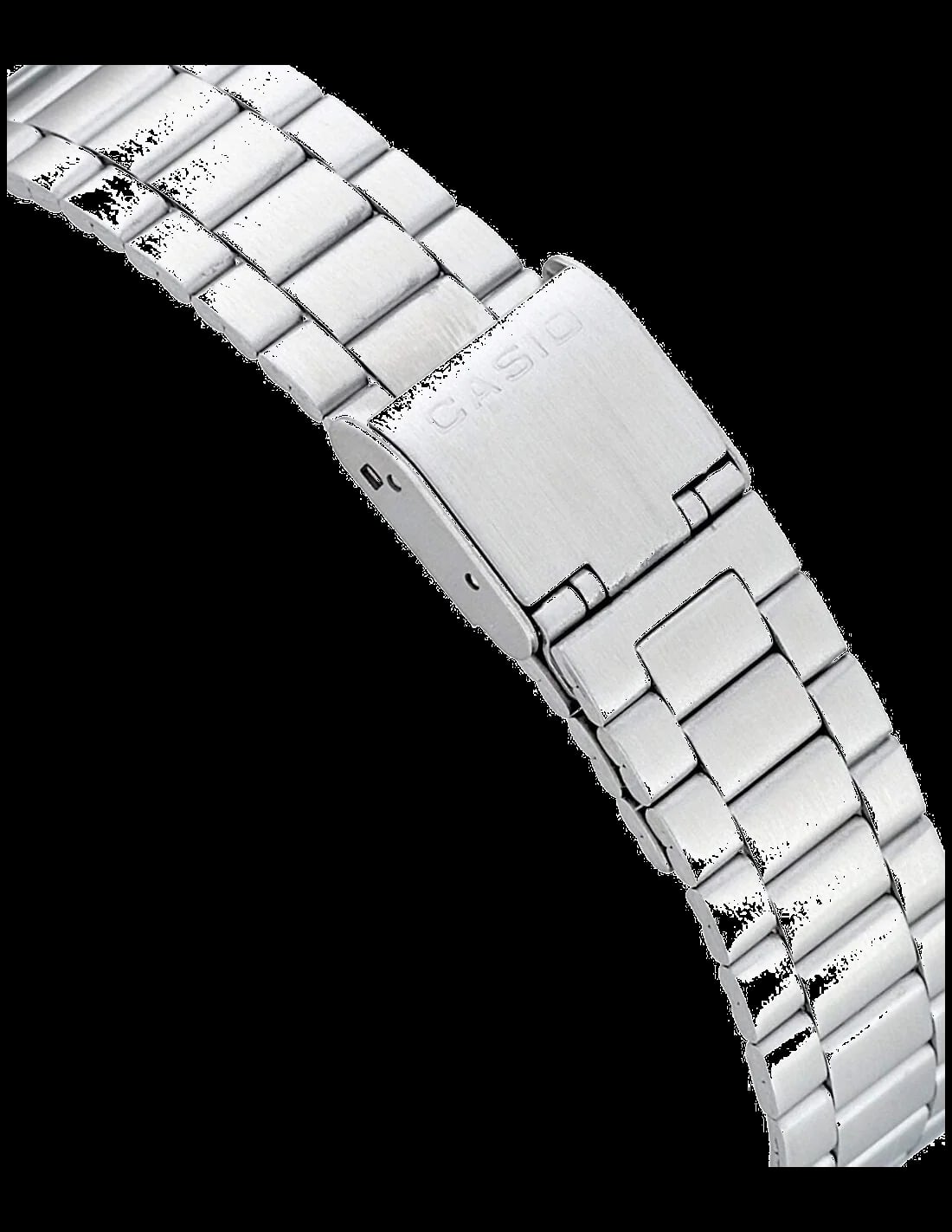 Montre Casio A168WA-1YES unisexe vue de profil