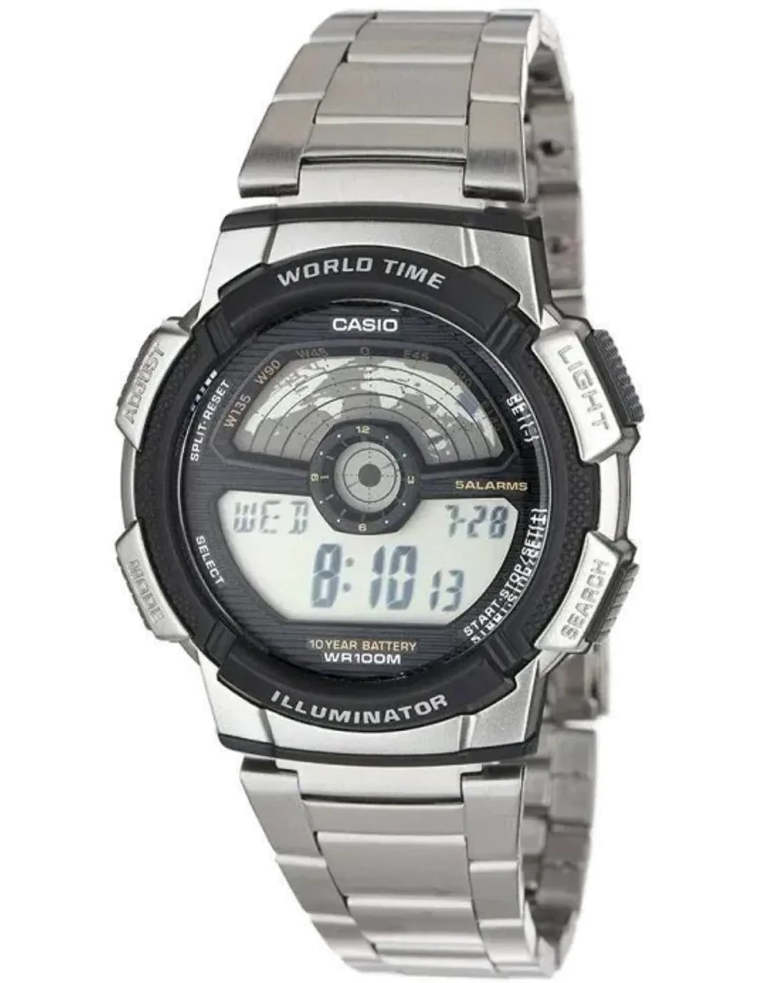 Montre Homme Casio AE-1100WD-1AVEF Argent