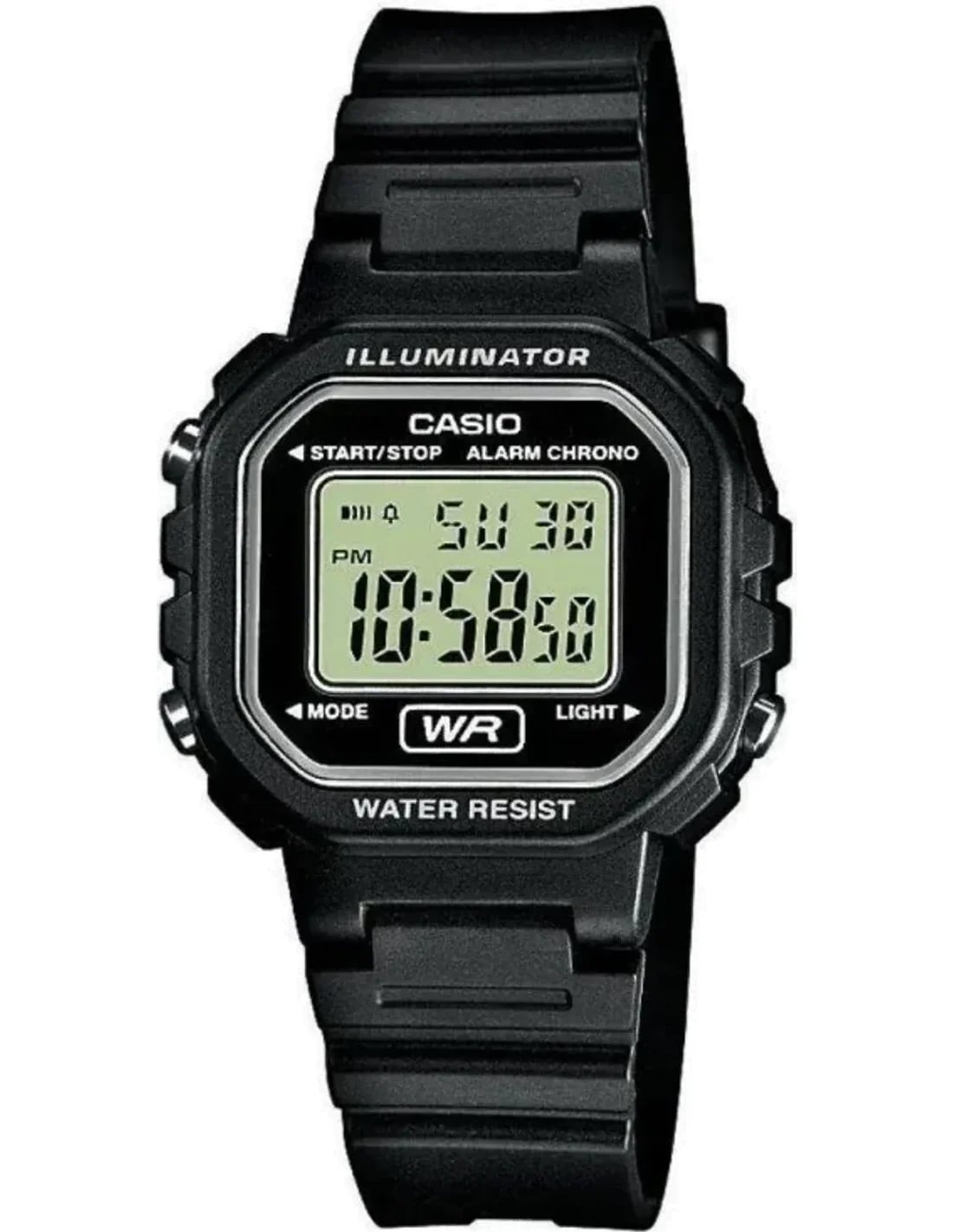 Montre Femme Casio LA-20WH-1AEF Noir