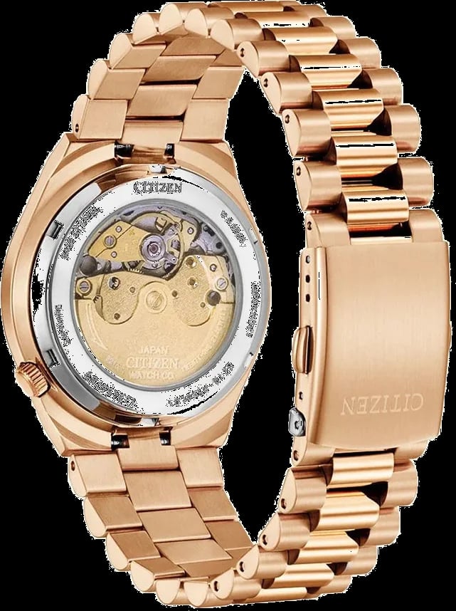 Montre Citizen NJ0153-82X unisexe vue de profil