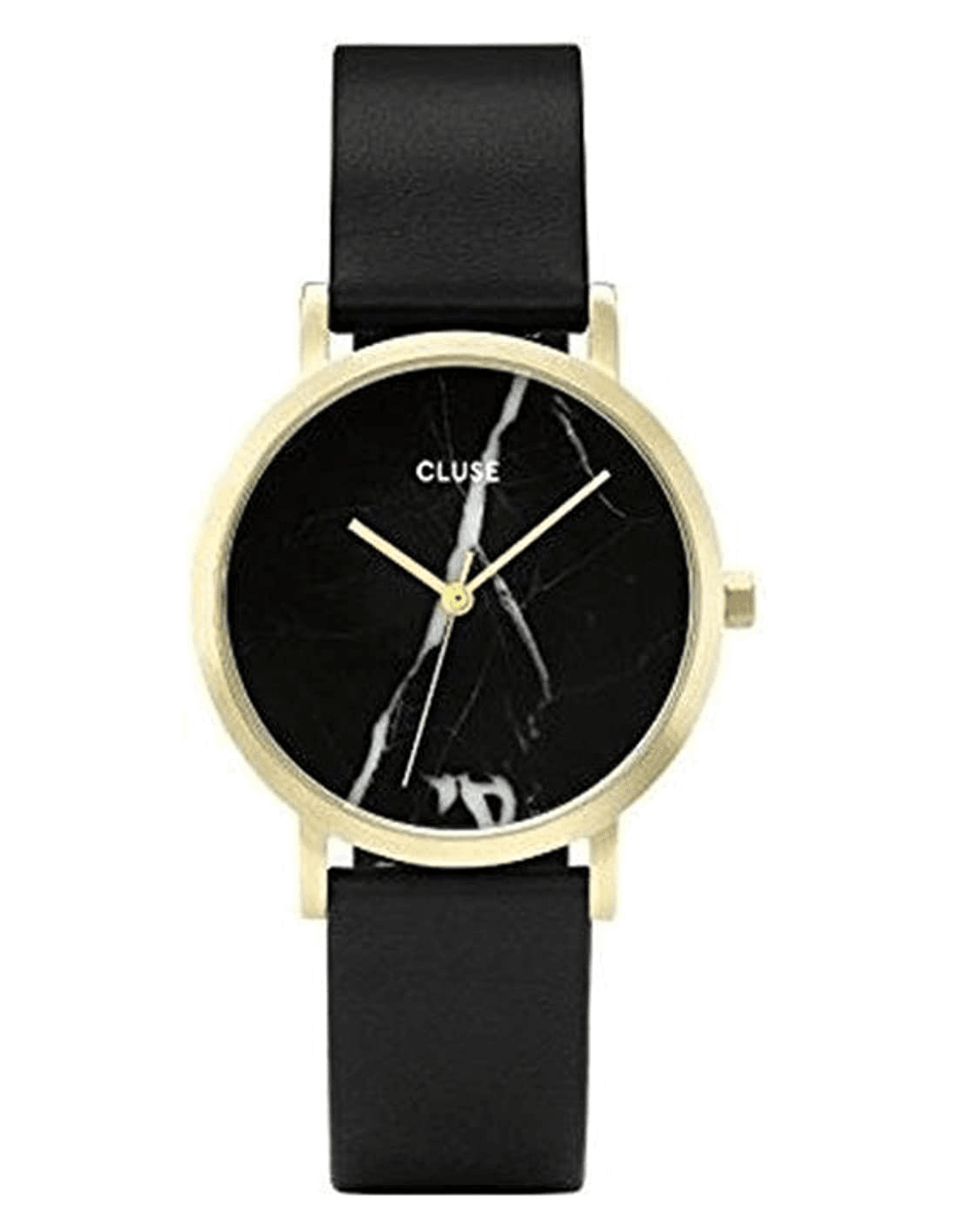Montre Cluse CL40102 femme cadran noir bracelet cuir