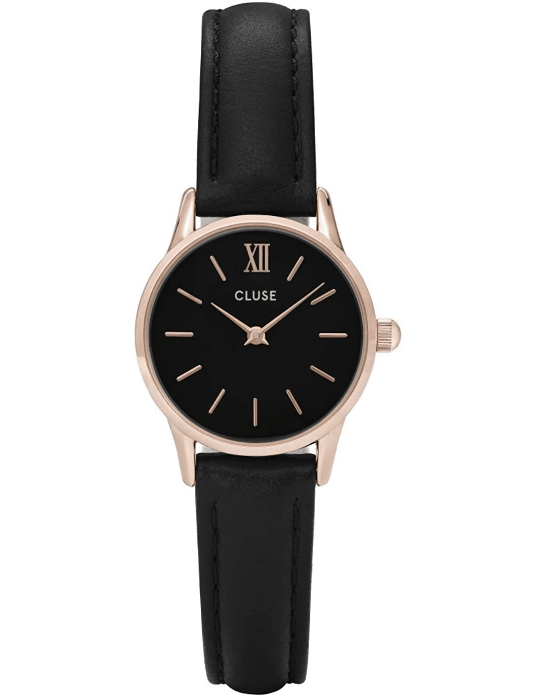 Montre Cluse CL50011 femme cadran noir bracelet cuir