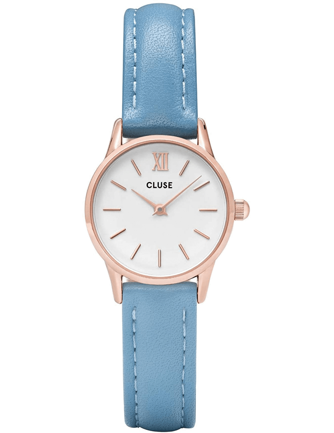 Montre Cluse CL50026 femme cadran blanc bracelet cuir