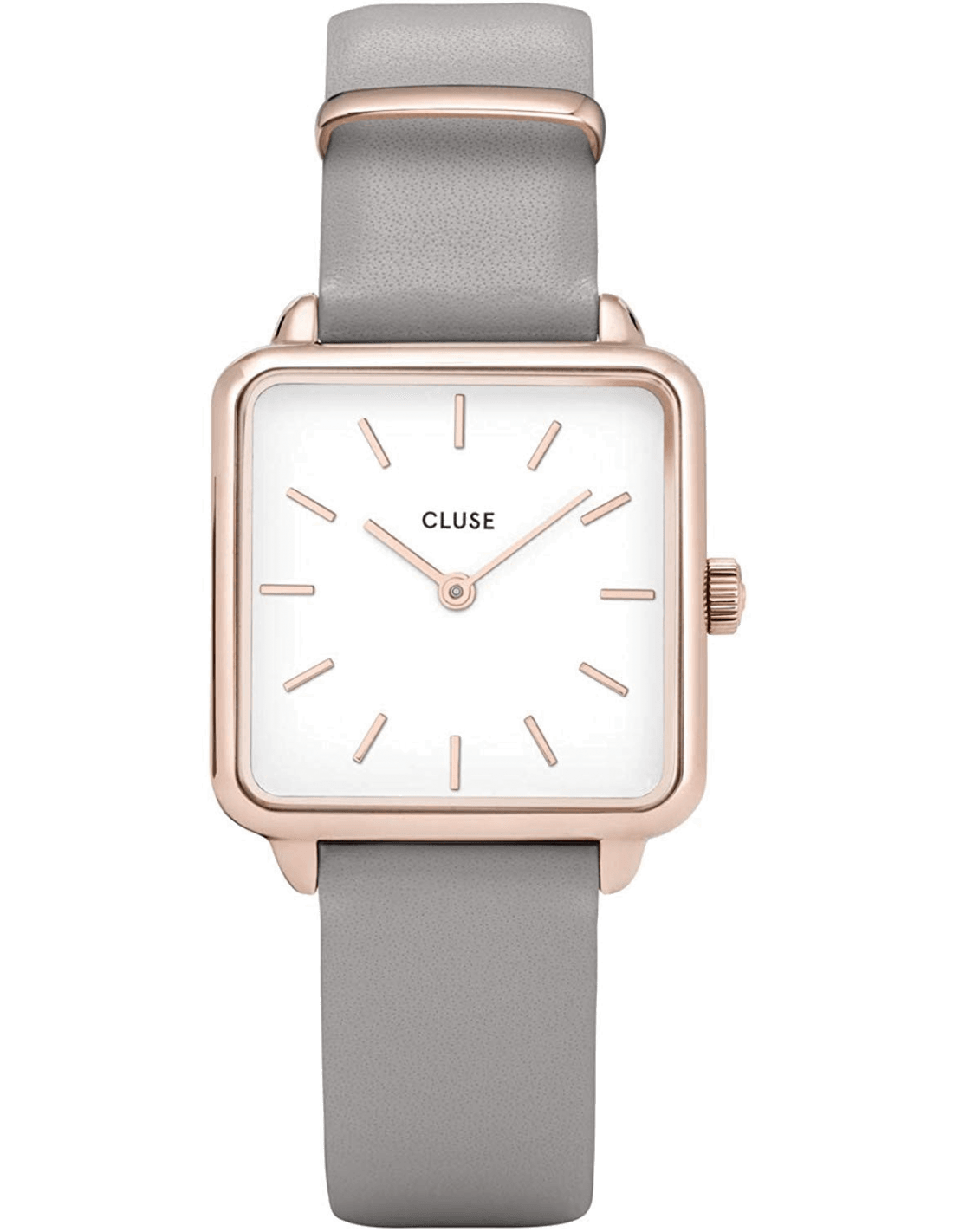 Montre Cluse CL60005 femme cadran blanc bracelet cuir