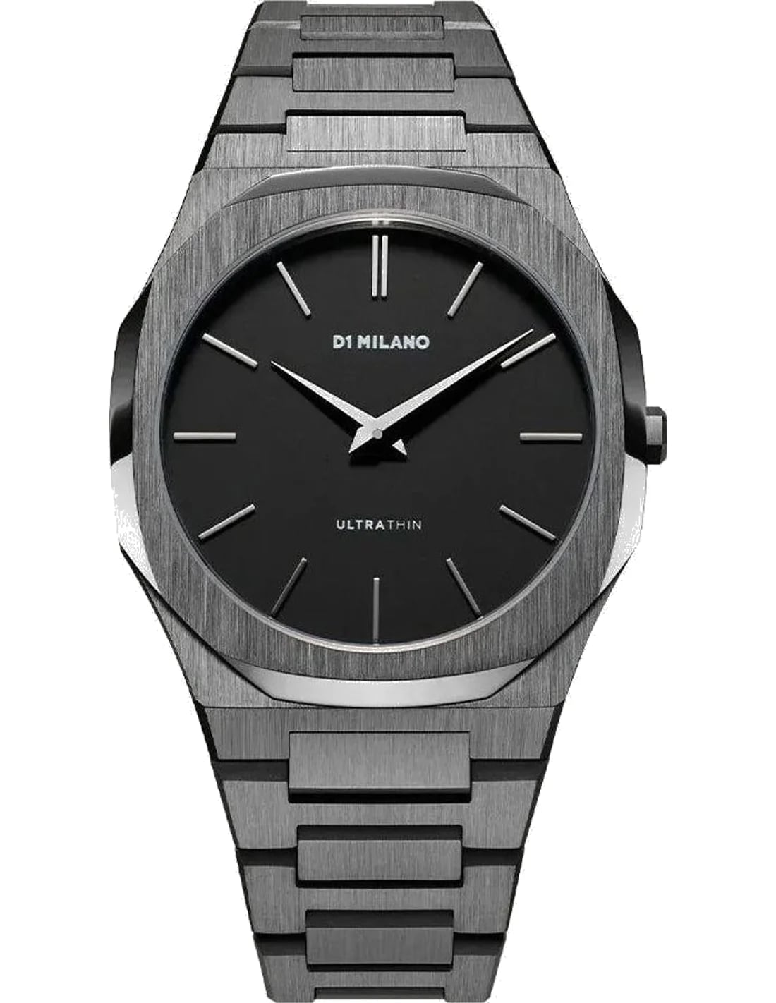 Montre D1 Milano UTBJ41 homme cadran noir bracelet acier