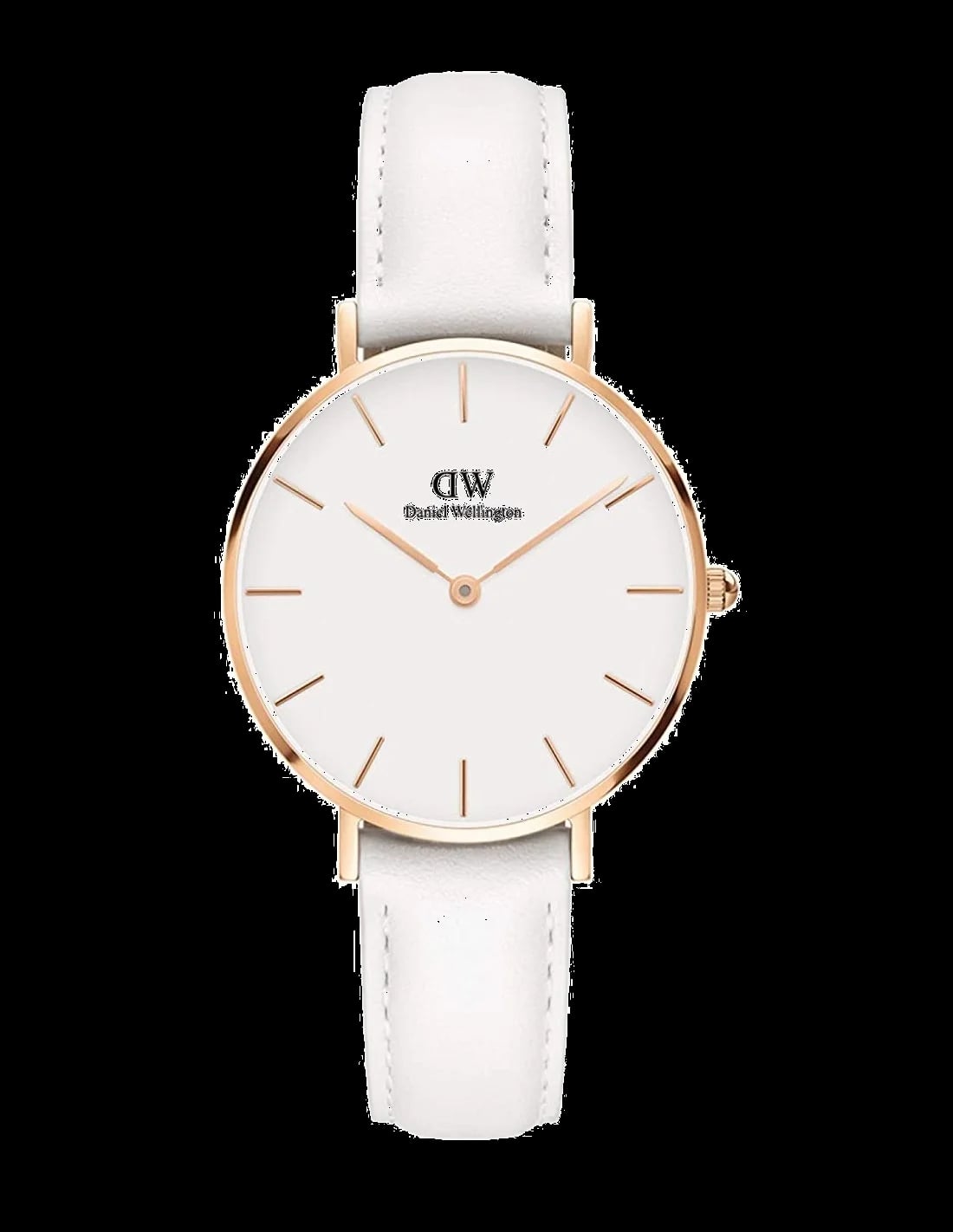 Montre Daniel Wellington DW00100189 femme cadran blanc bracelet cuir