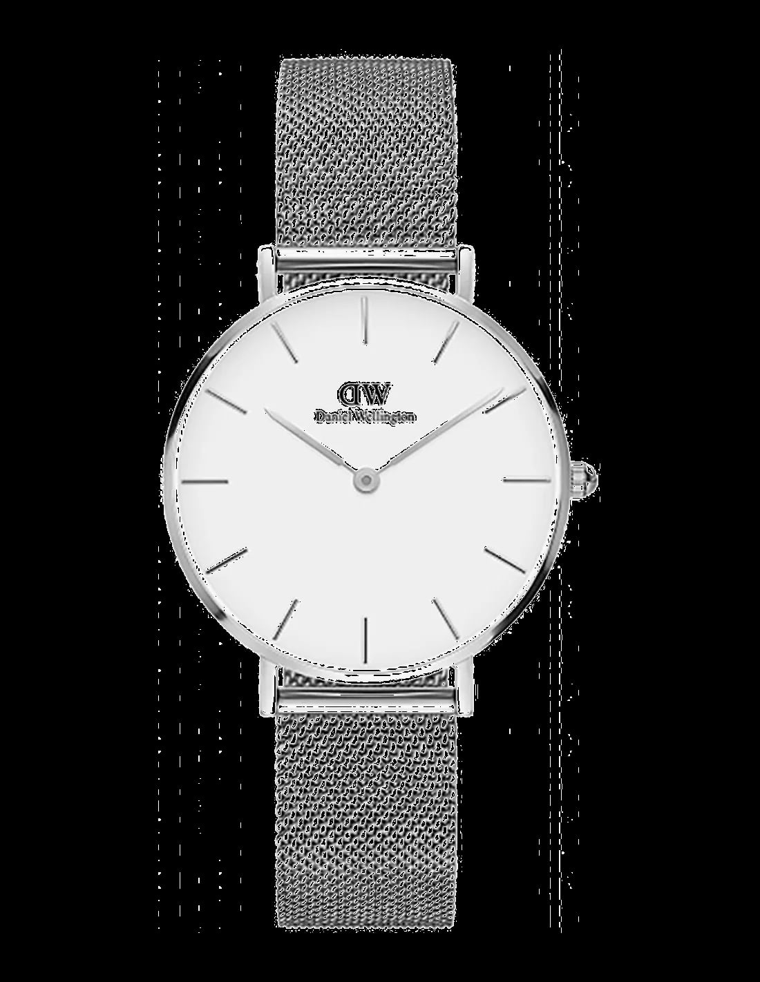 Montre Daniel Wellington DW00100306 femme cadran blanc bracelet acier inoxydable