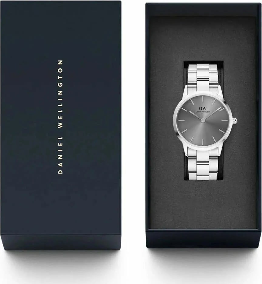 Montre Daniel Wellington DW00100328 femme verso boîtier argent