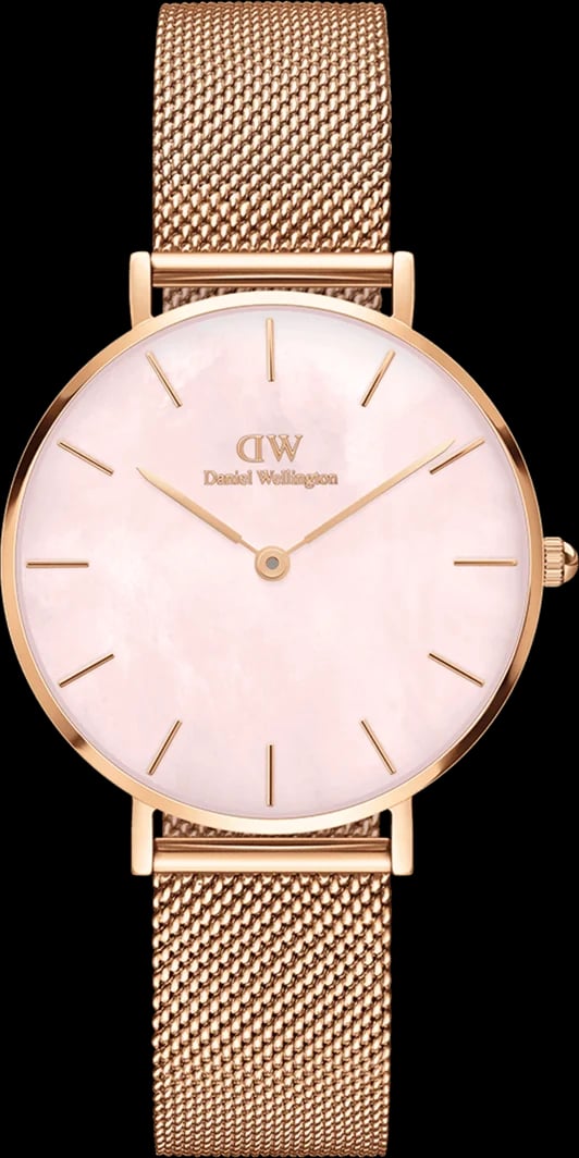 Montre Daniel Wellington DW00100516 femme cadran rose bracelet acier inoxydable