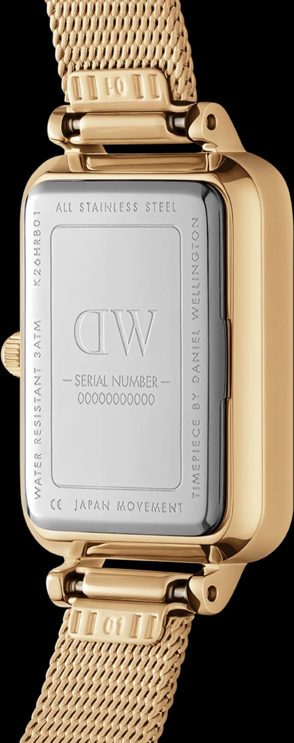 Montre Daniel Wellington DW00100561 femme détail cadran vert