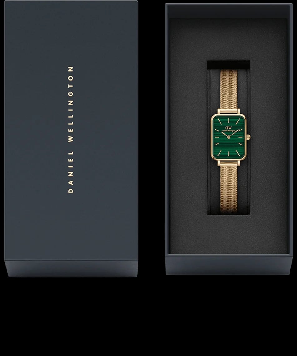 Montre Daniel Wellington DW00100561 femme verso boîtier or rose