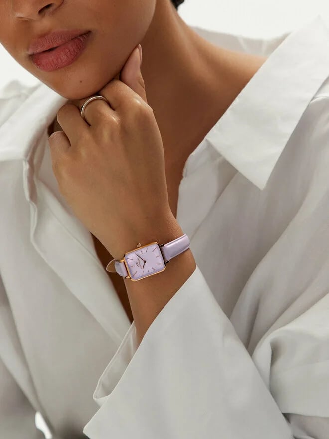 Montre Daniel Wellington DW00100637 femme verso boîtier or rose