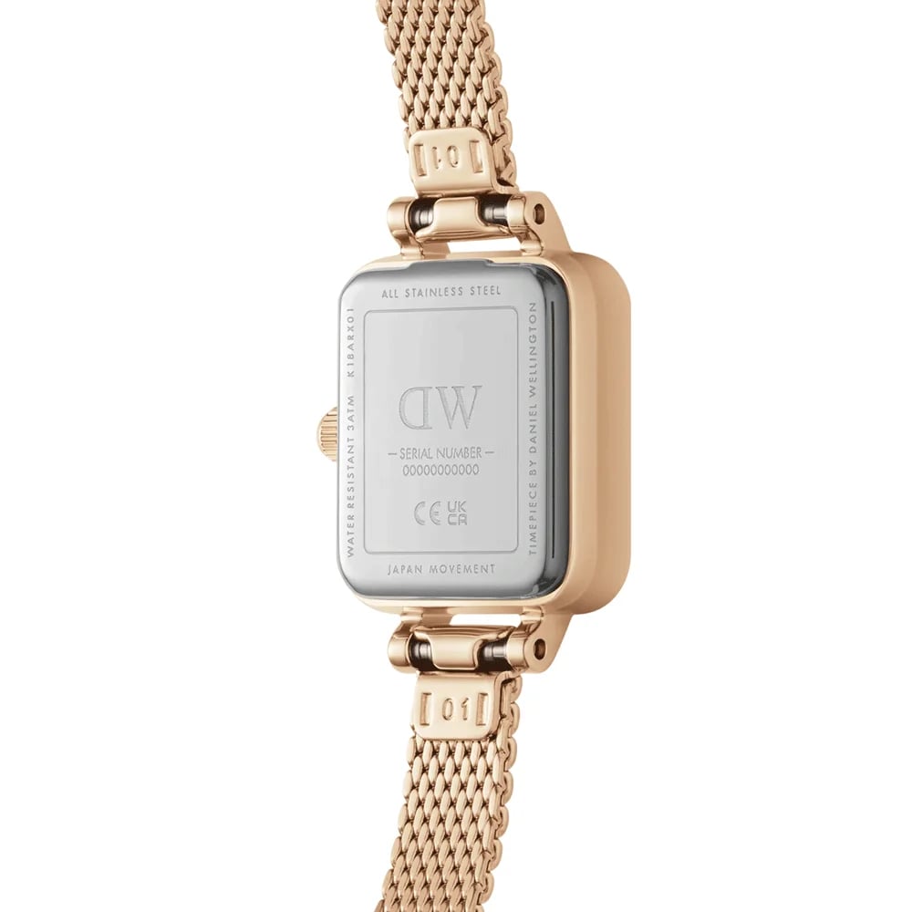 Montre Daniel Wellington DW00100648 femme détail cadran vert