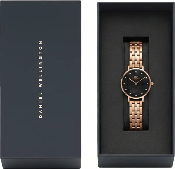 Montre Daniel Wellington DW00100660 femme verso boîtier or rose