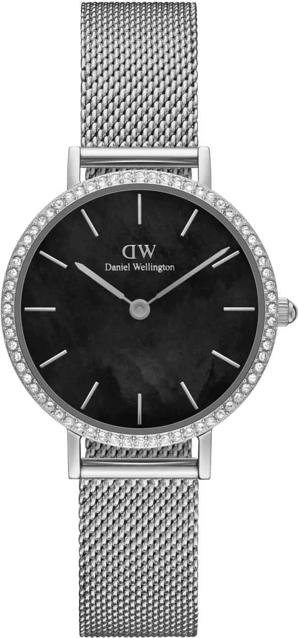 Montre Daniel Wellington DW00100661 femme cadran noir bracelet acier inoxydable
