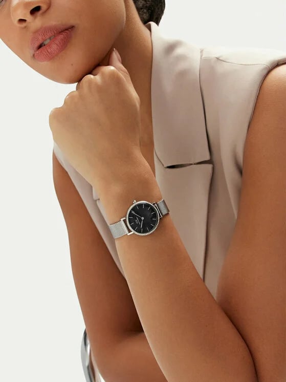 Montre Daniel Wellington DW00100661 femme détail bracelet acier inoxydable