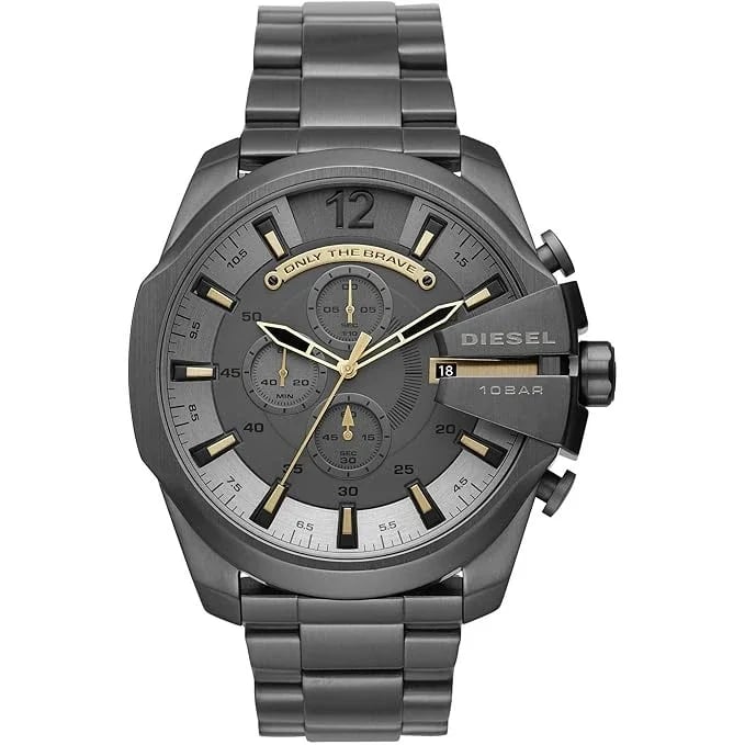 Montre Diesel DZ4466 homme cadran gris bracelet acier