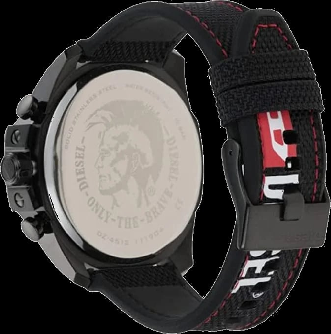Montre Diesel DZ4512 homme détail cadran gris