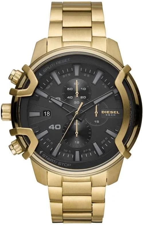 Montre Diesel DZ4522 homme cadran noir bracelet acier inoxydable