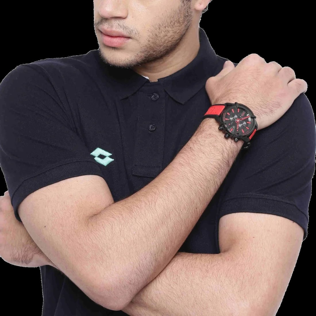 Montre Diesel DZ4530 homme verso boîtier noir
