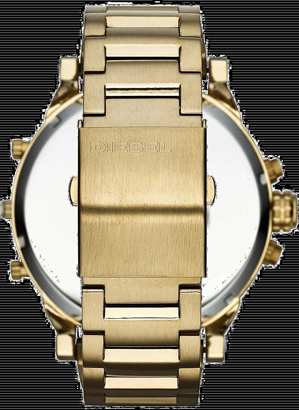 Diesel Mr Daddy 2.0 Gold XXL DZ7333 Black Dial Men's Watch