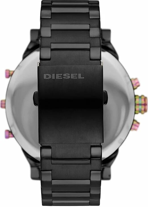 Montre Diesel DZ7436 homme détail cadran noir
