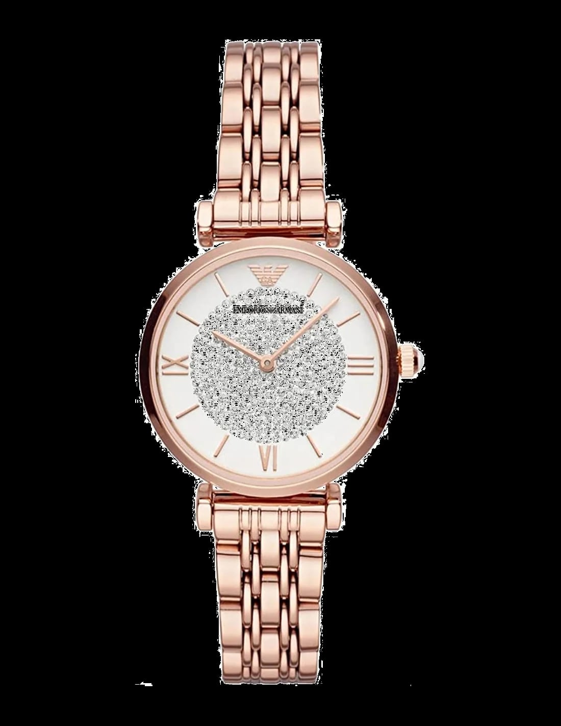 Montre Emporio Armani AR11244 femme cadran argent bracelet acier inoxydable