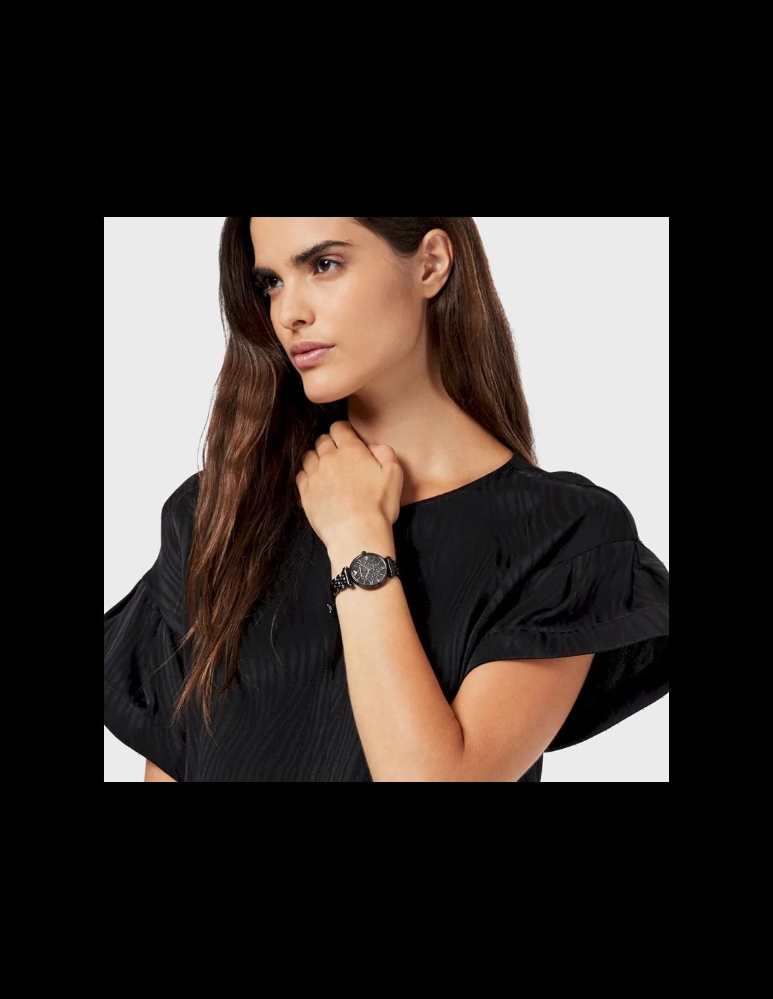 Montre Emporio Armani AR11245 femme verso boîtier noir