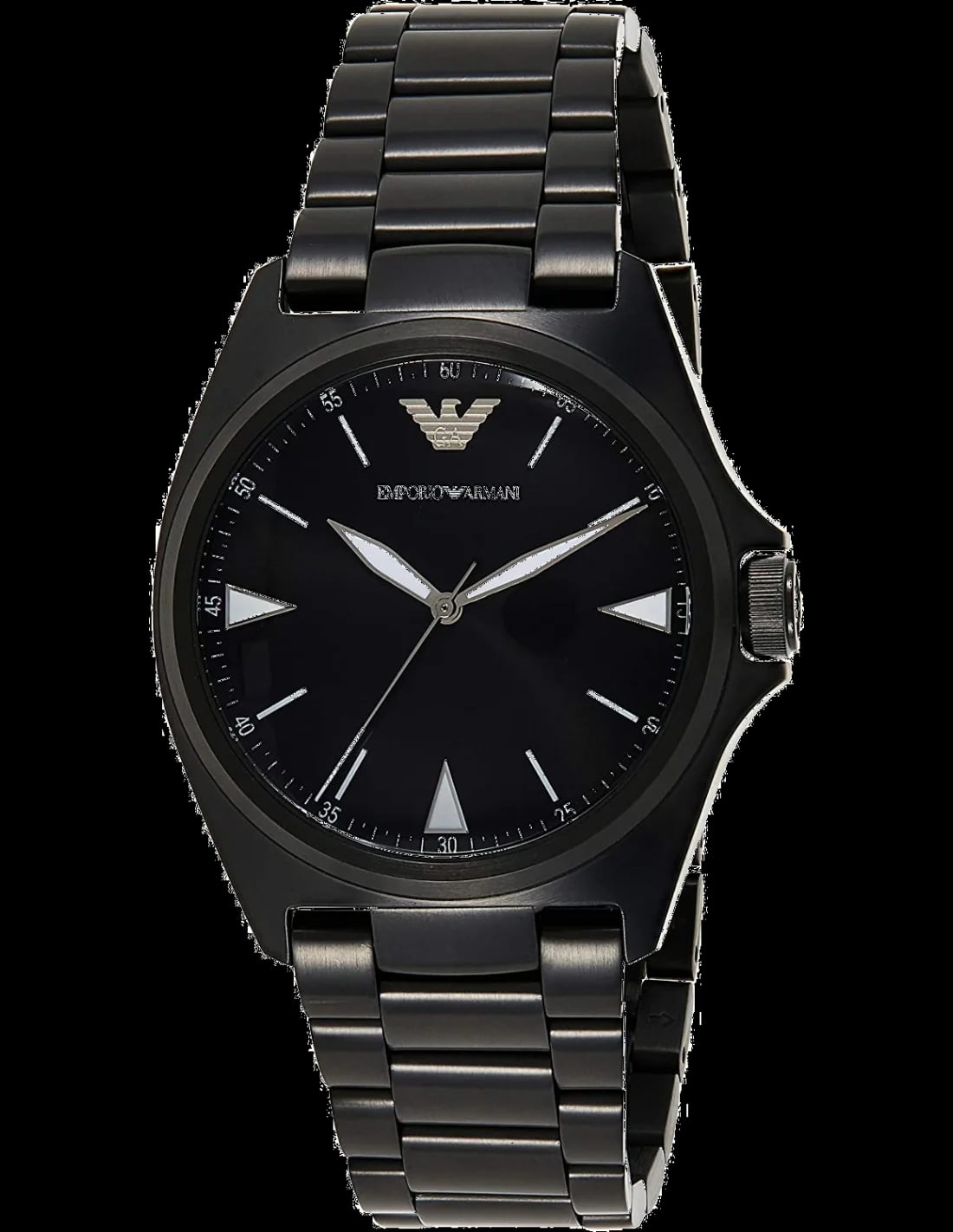 Montre Emporio Armani AR11257 homme cadran noir bracelet acier inoxydable