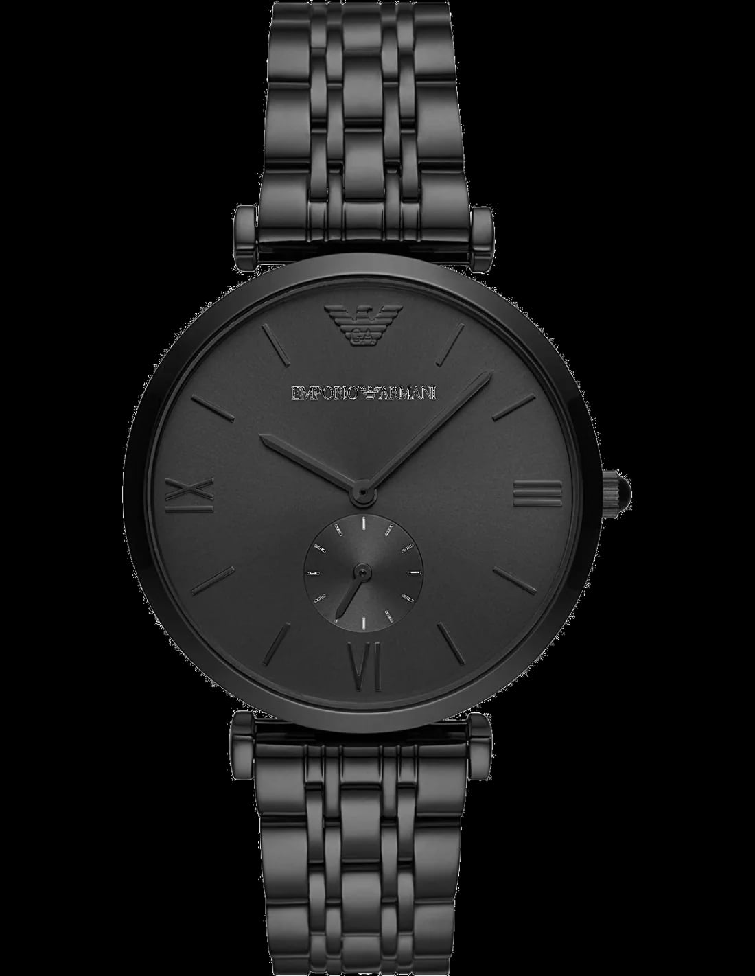 Montre Emporio Armani AR11299 homme cadran noir bracelet acier inoxydable