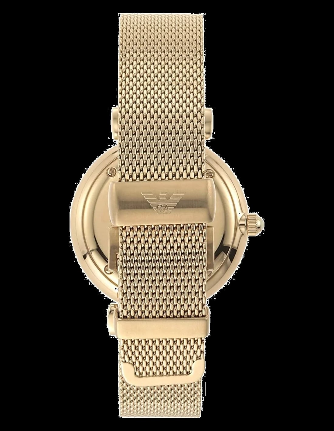 Montre Emporio Armani AR1957 femme détail cadran argent