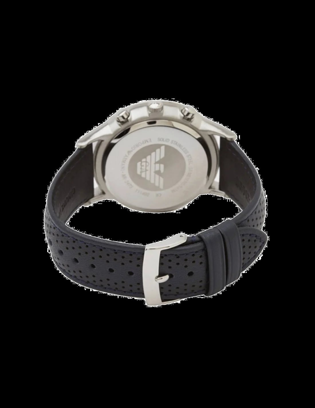 Montre Emporio Armani AR2473 homme détail cadran bleu