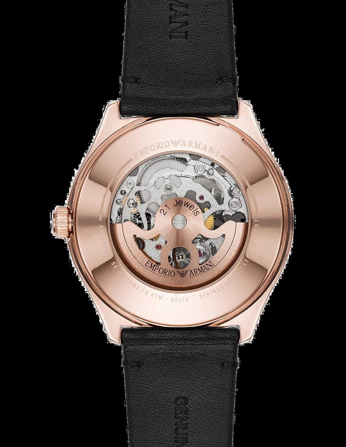 Montre Emporio Armani AR60004 homme vue de profil